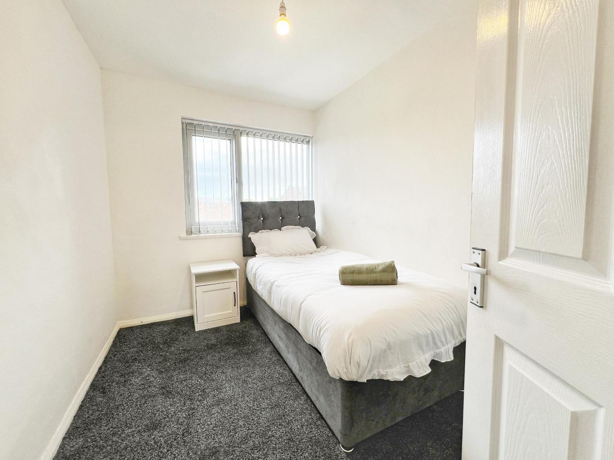 Rusholme Apartment - Sleeps 4 Mánchester Exterior foto